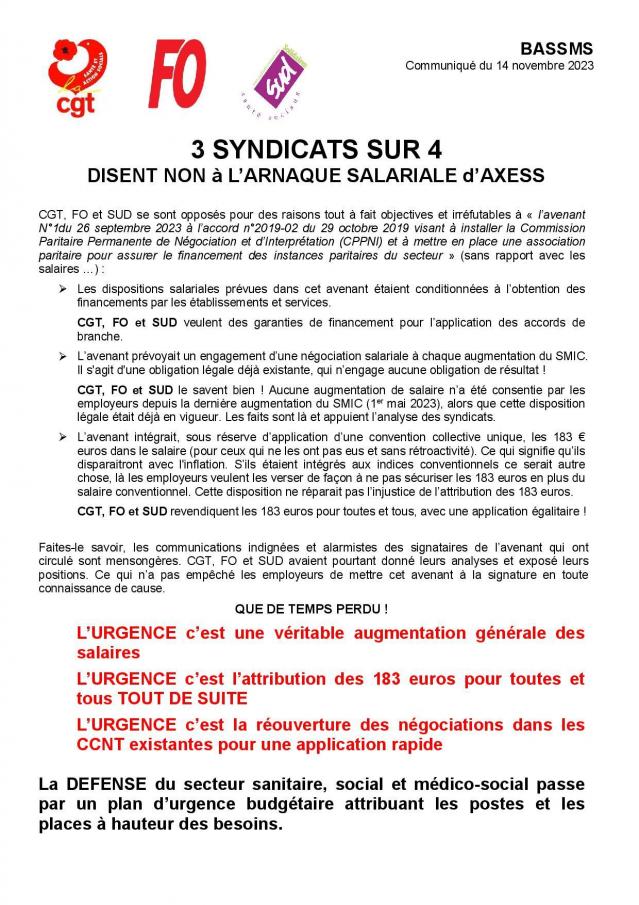 Communique cgt fo sud suite opposition 14 11 2023 page 001