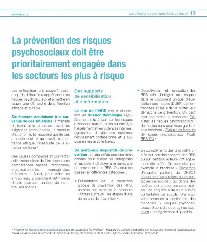Enjeux et actions 2018 affections psychiques travail page 013
