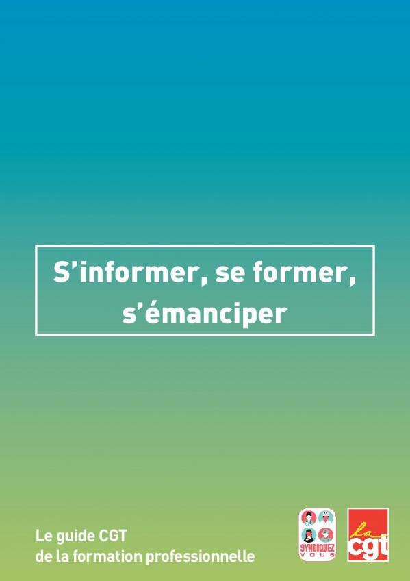 Guide cgt de la formation professionnelle page 001