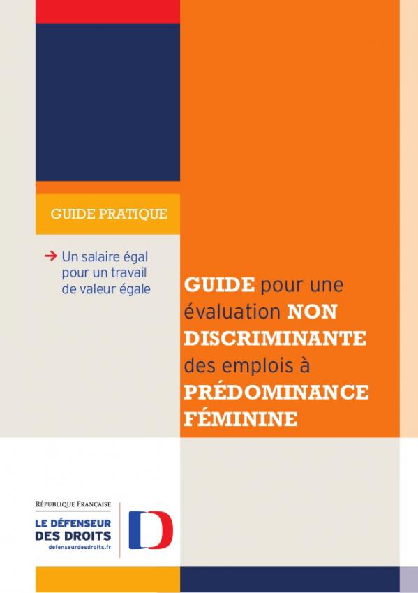 Guide pour une valuation non discriminante des emplois prdominance fminine 1 638