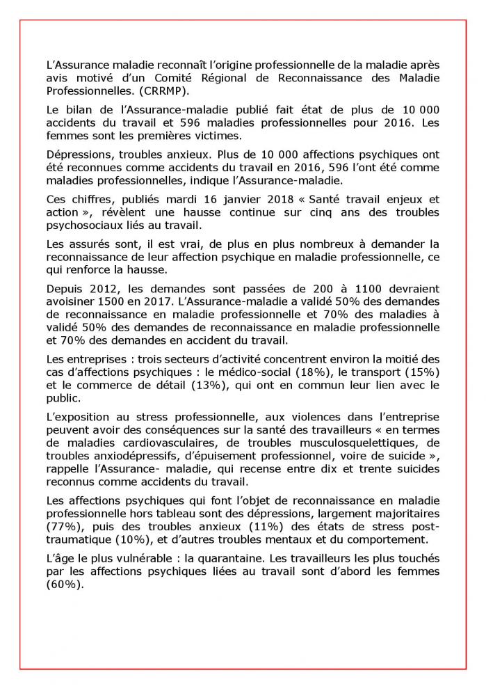 La reconnaissance en maladie professionnelle page 002