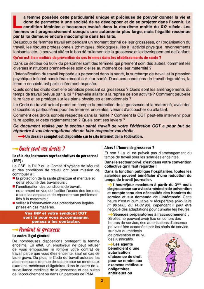 Sante au travail prevention femmes enceintes 012019 nv 2 page 002