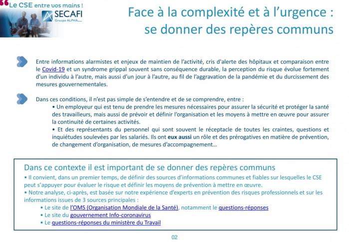 Secafi info sante des travailleurs et covid 19 19 mars 2020 002 2